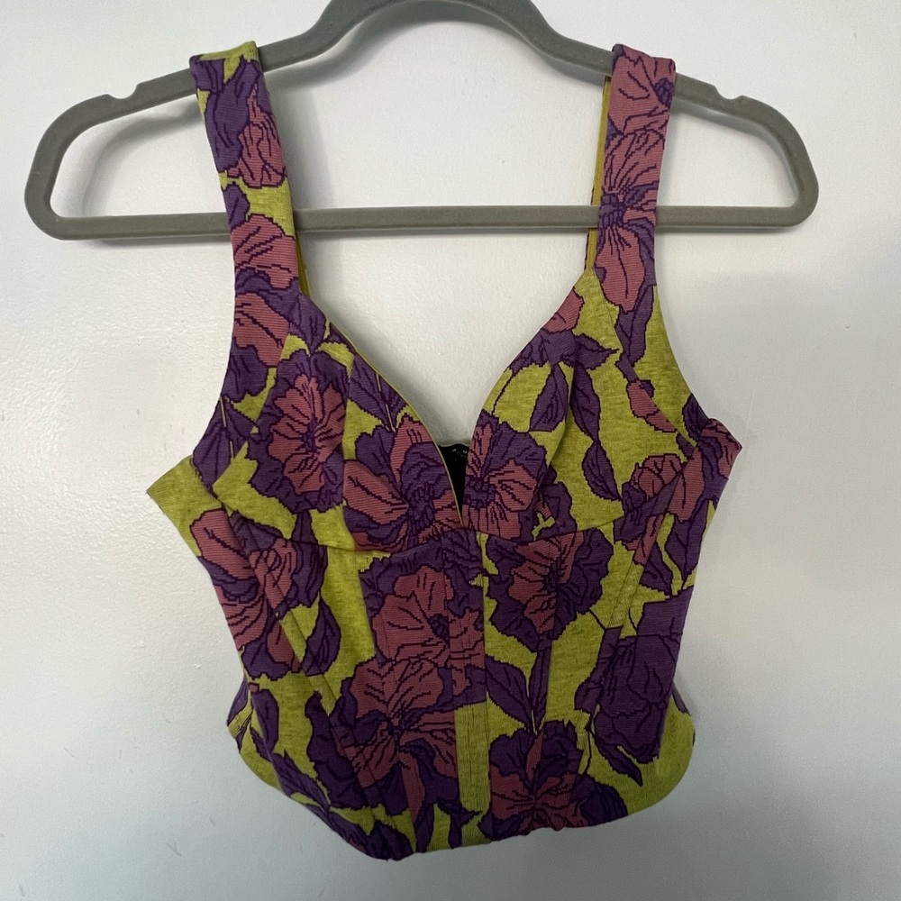Zara corset-style top